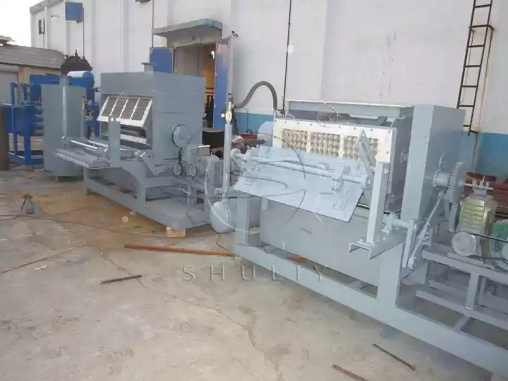 commercial egg cartons making machine