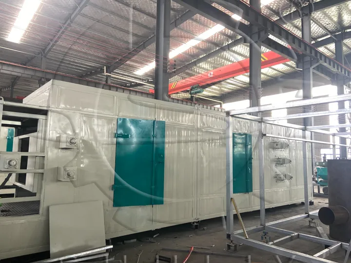 continuous egg tray dryer machine