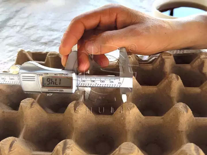 egg carton measure