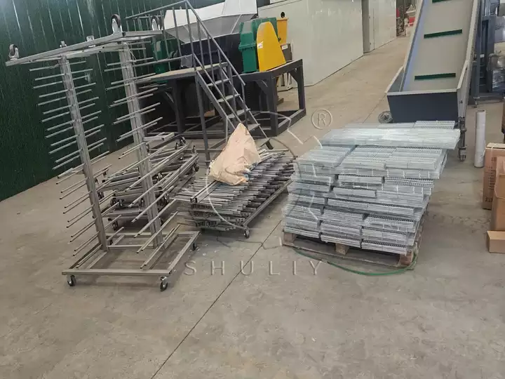 egg tray drying meshes