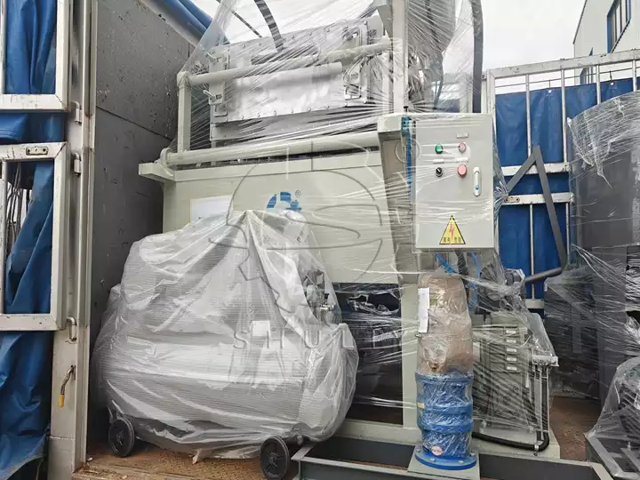 egg tray making machine delivery